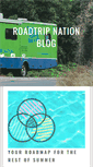 Mobile Screenshot of blog.roadtripnation.com